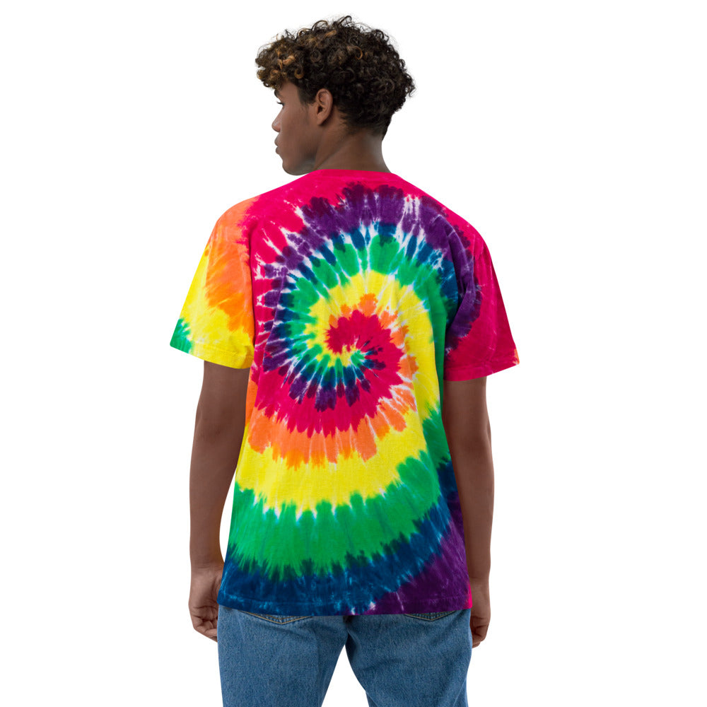 Skeleton tie-dye t-shirt