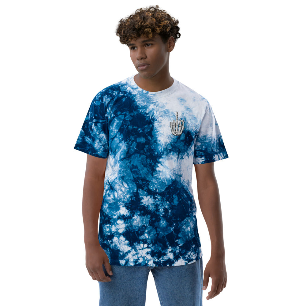 Skeleton tie-dye t-shirt