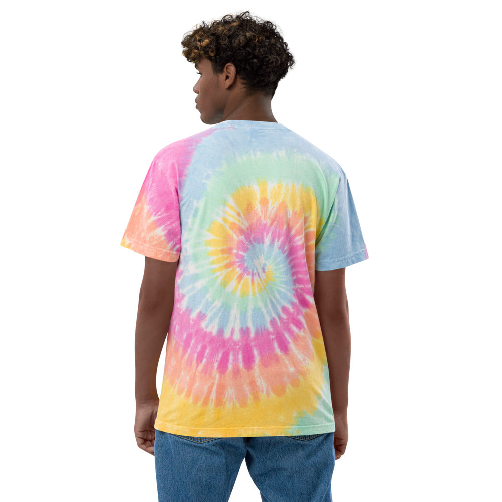 Skeleton tie-dye t-shirt