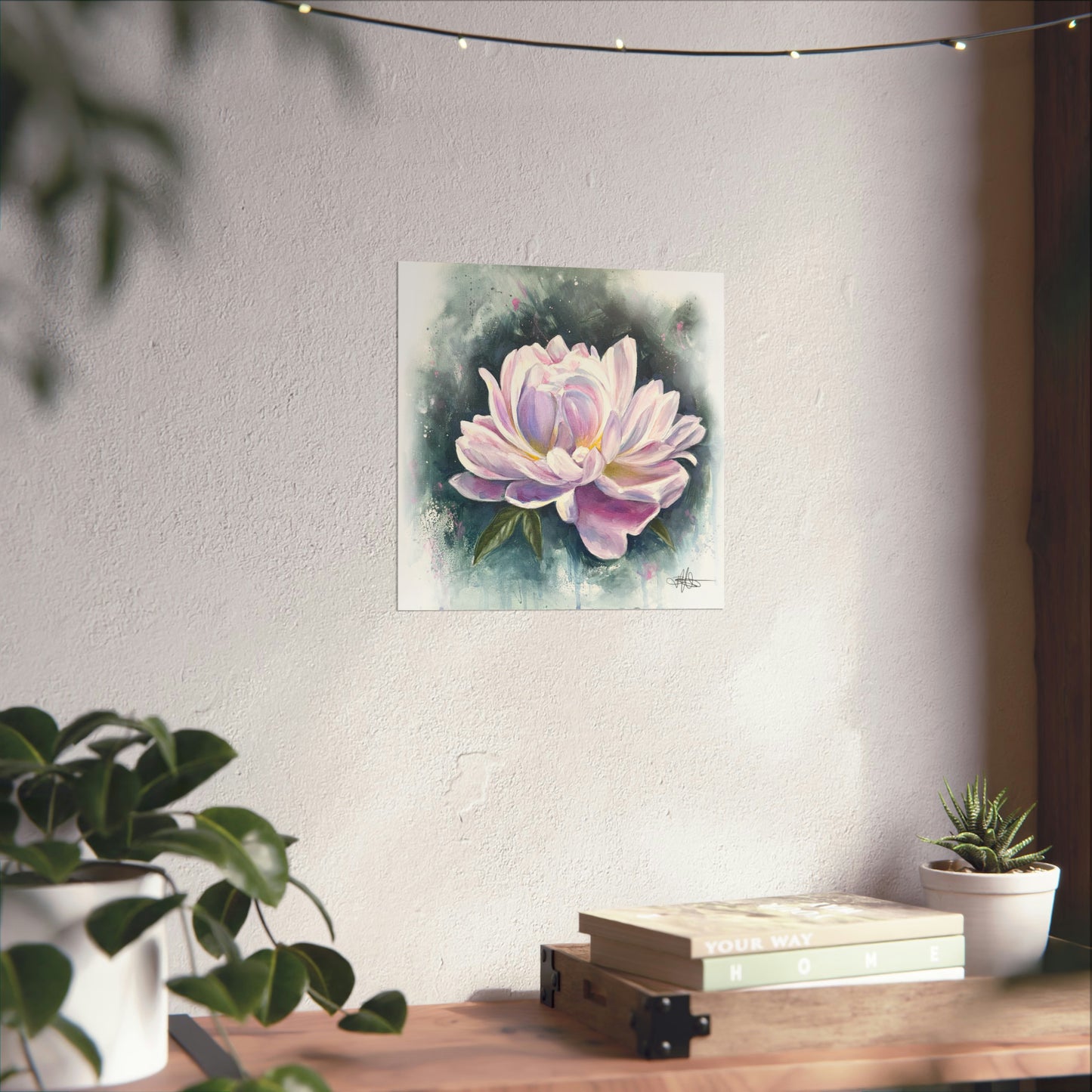 Peony Matte Poster