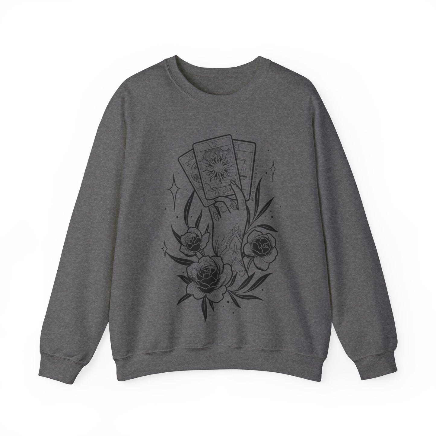 Tarot Crewneck - Black