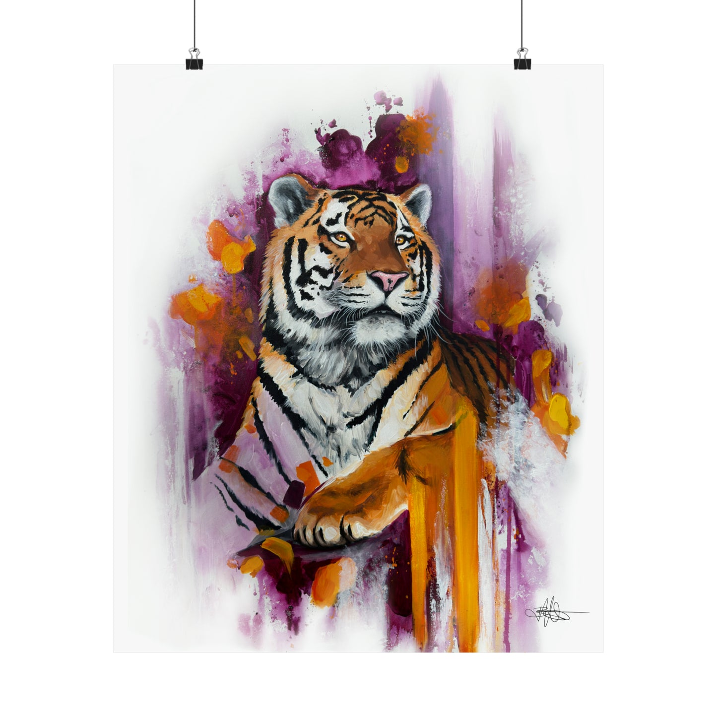 Tiger Matte Poster