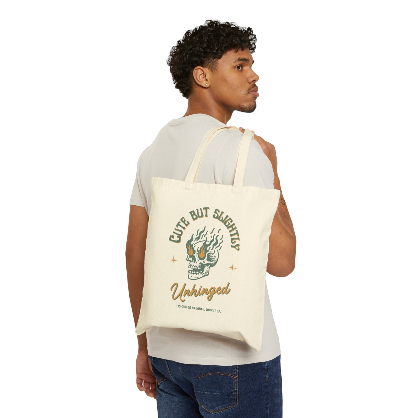 Cute but Unhinged Tote Bag