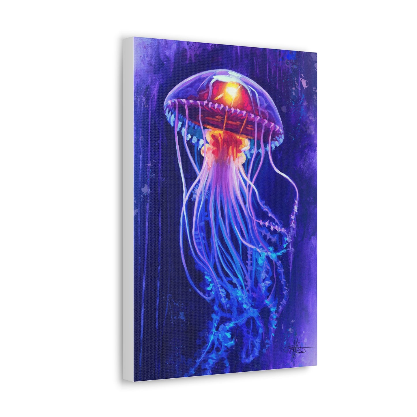 Jellyfish Canvas Gallery Wrap