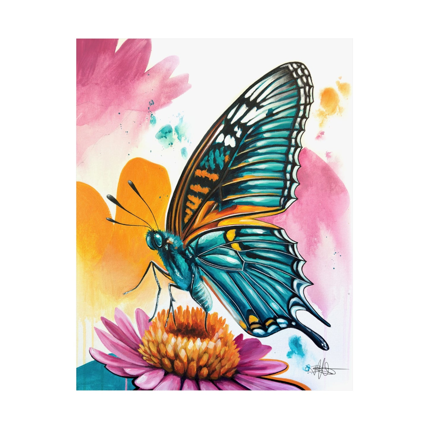 Butterfly Matte Poster