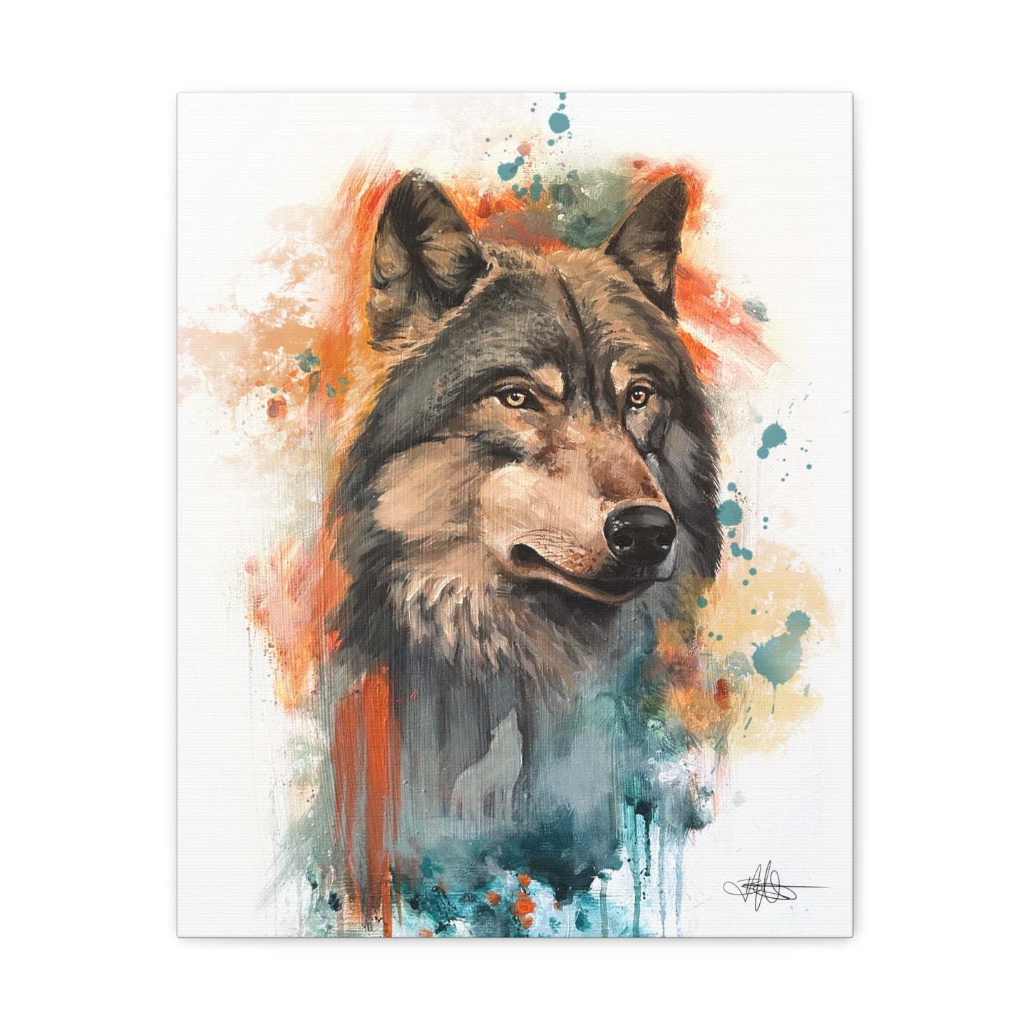 Wolf Canvas Gallery Wrap