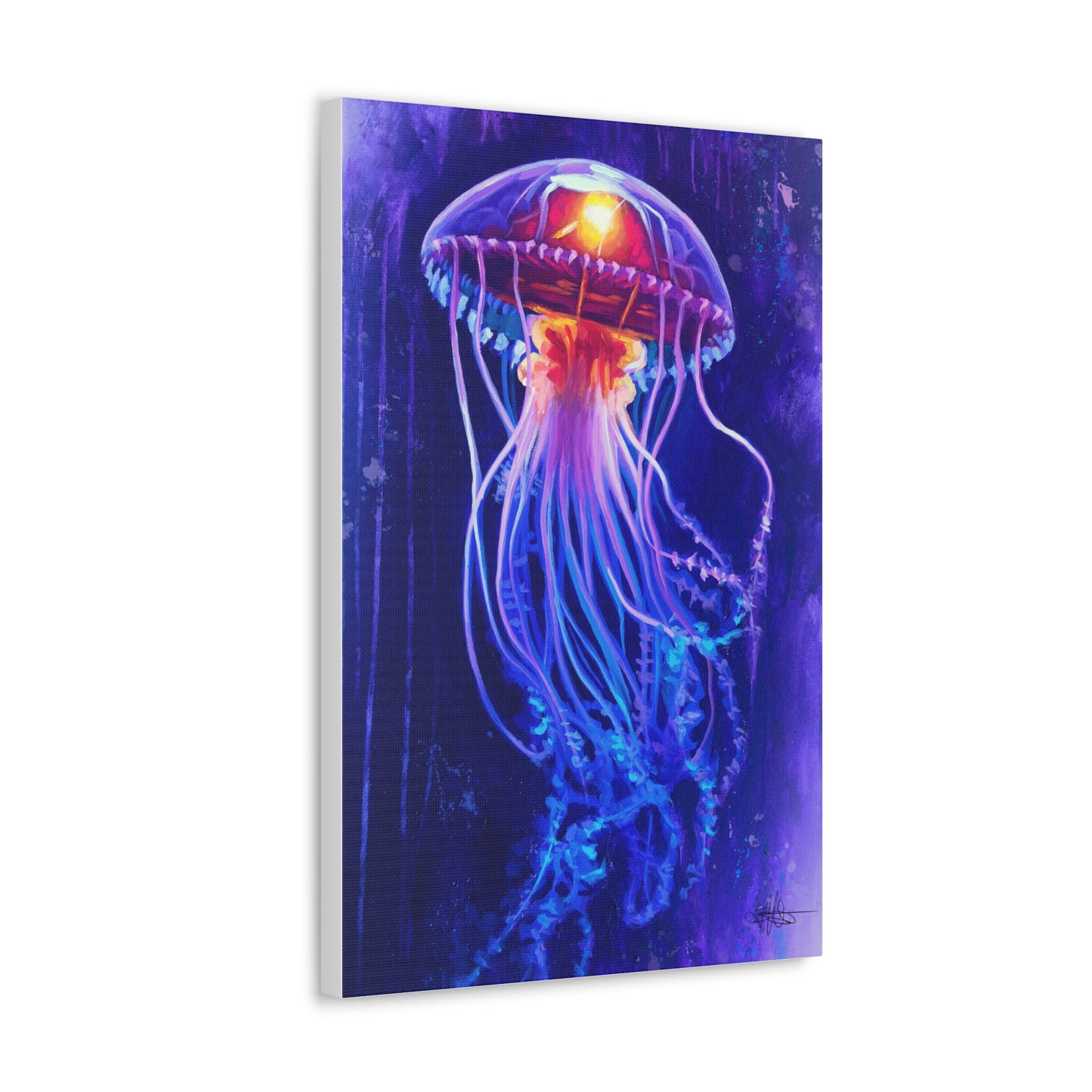 Jellyfish Canvas Gallery Wrap