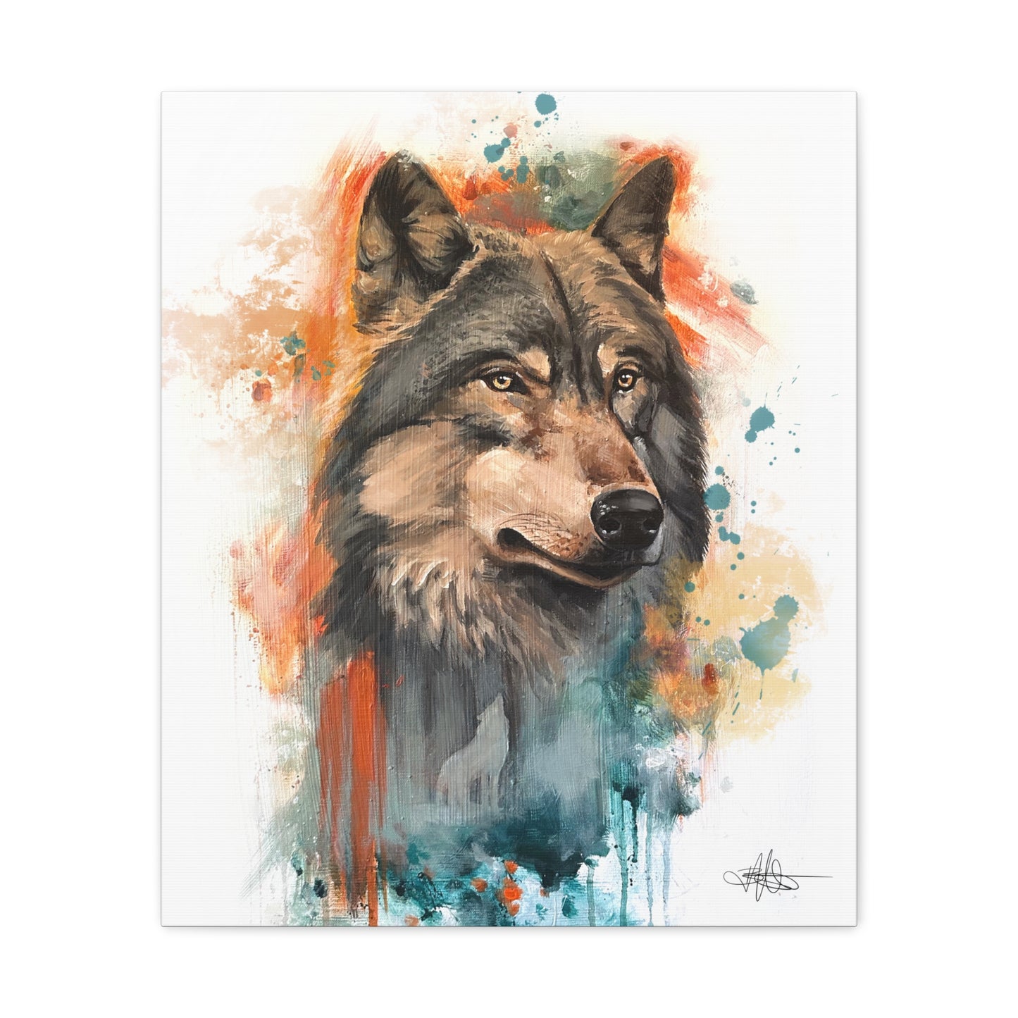 Wolf Canvas Gallery Wrap