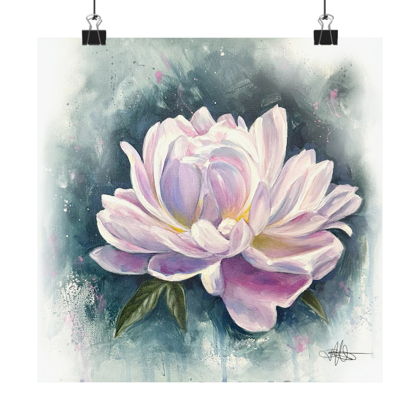 Peony Matte Poster