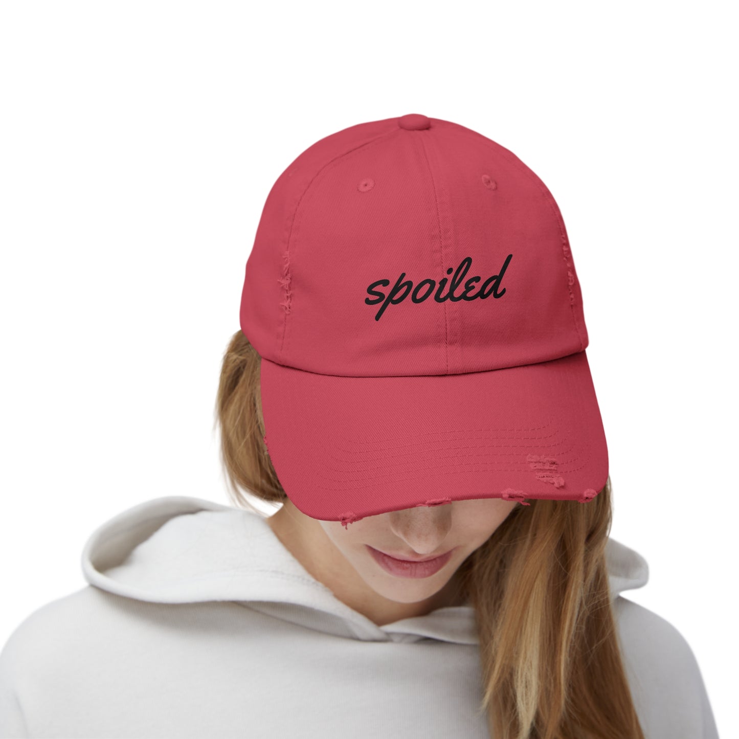 Spoiled Distressed Cap