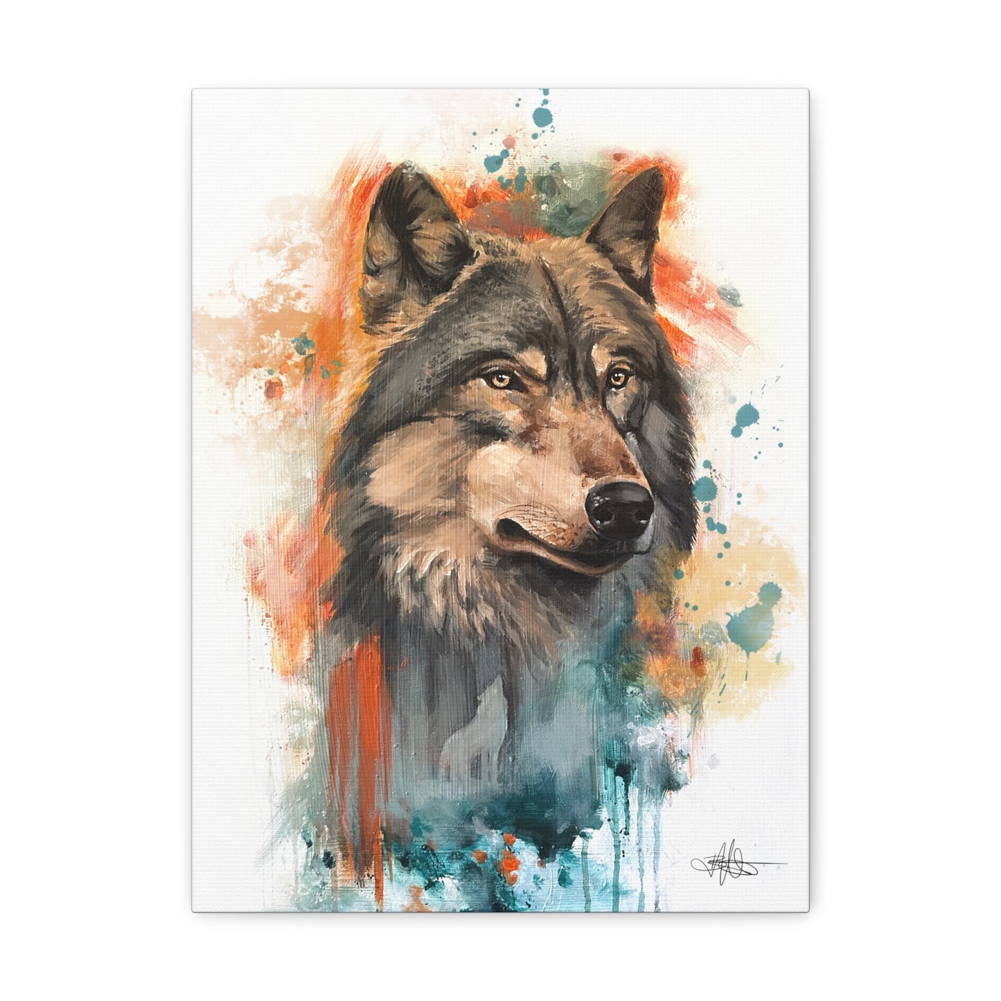 Wolf Canvas Gallery Wrap