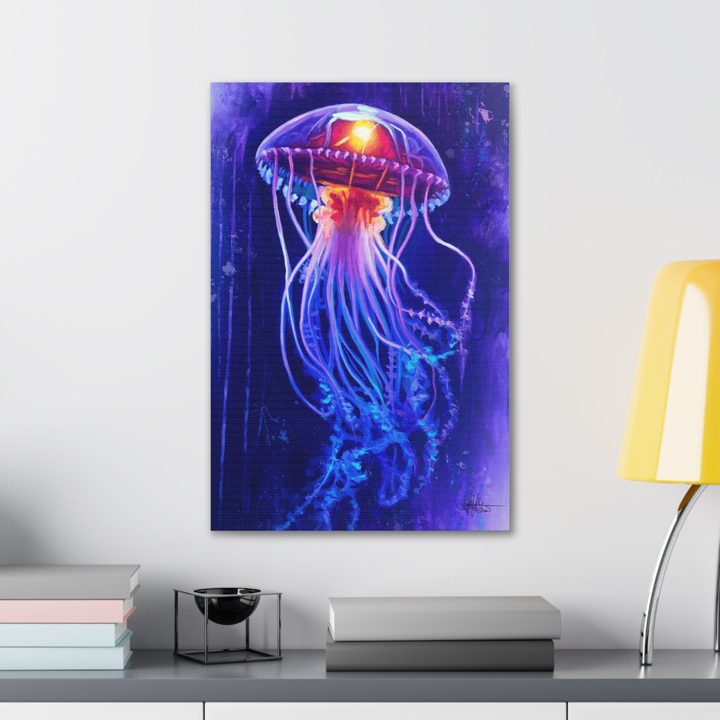 Jellyfish Canvas Gallery Wrap