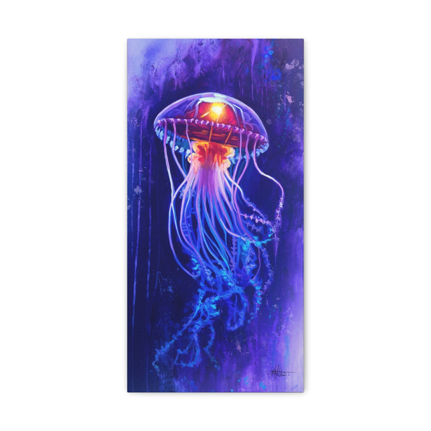 Jellyfish Canvas Gallery Wrap