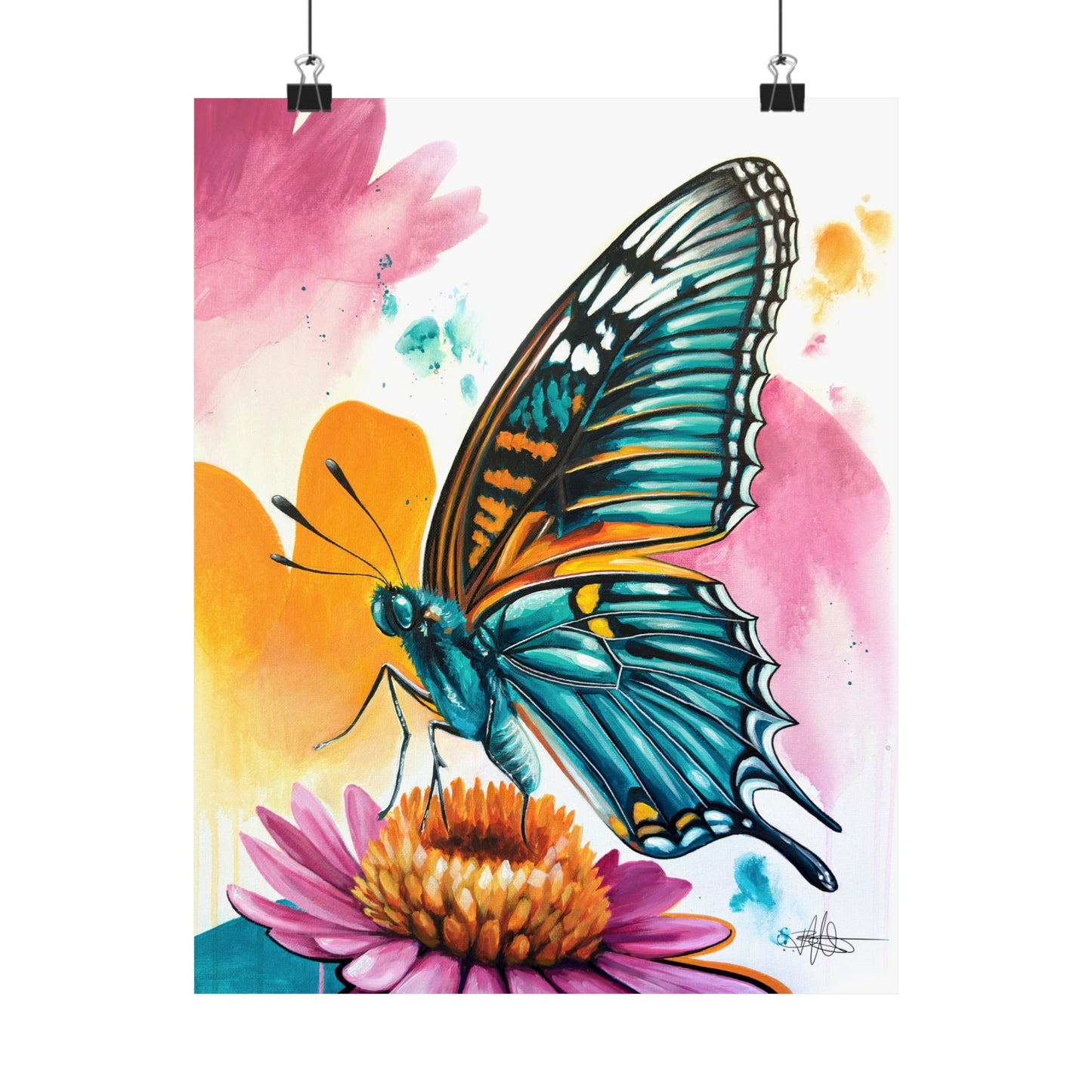 Butterfly Matte Poster