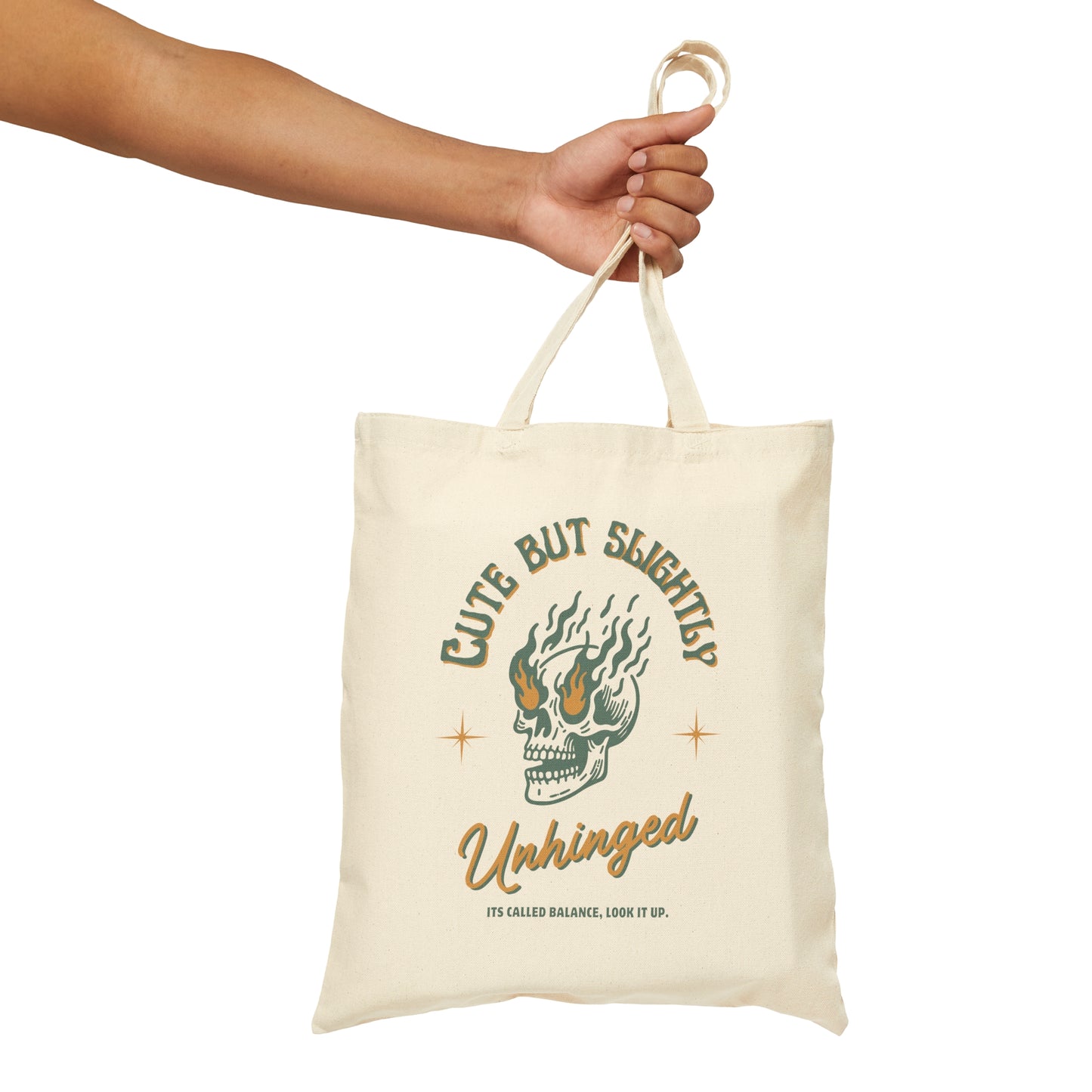 Cute but Unhinged Tote Bag