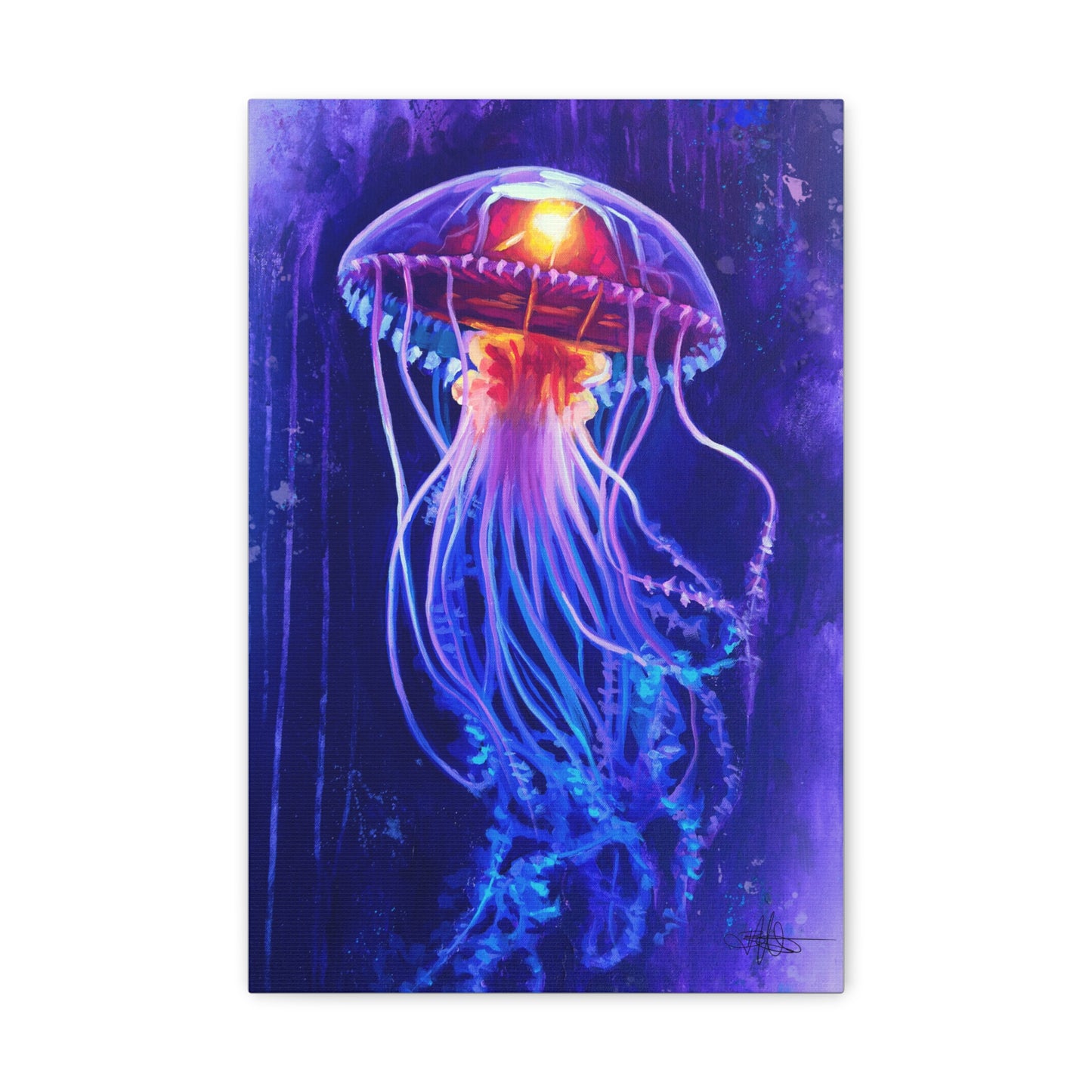 Jellyfish Canvas Gallery Wrap