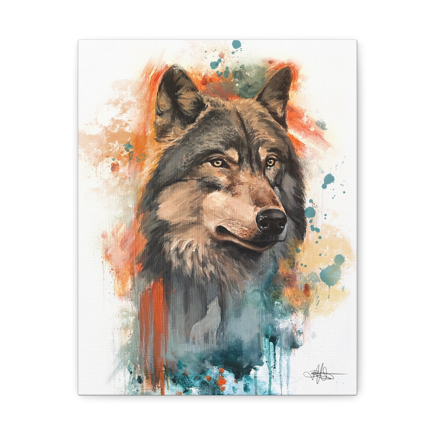 Wolf Canvas Gallery Wrap