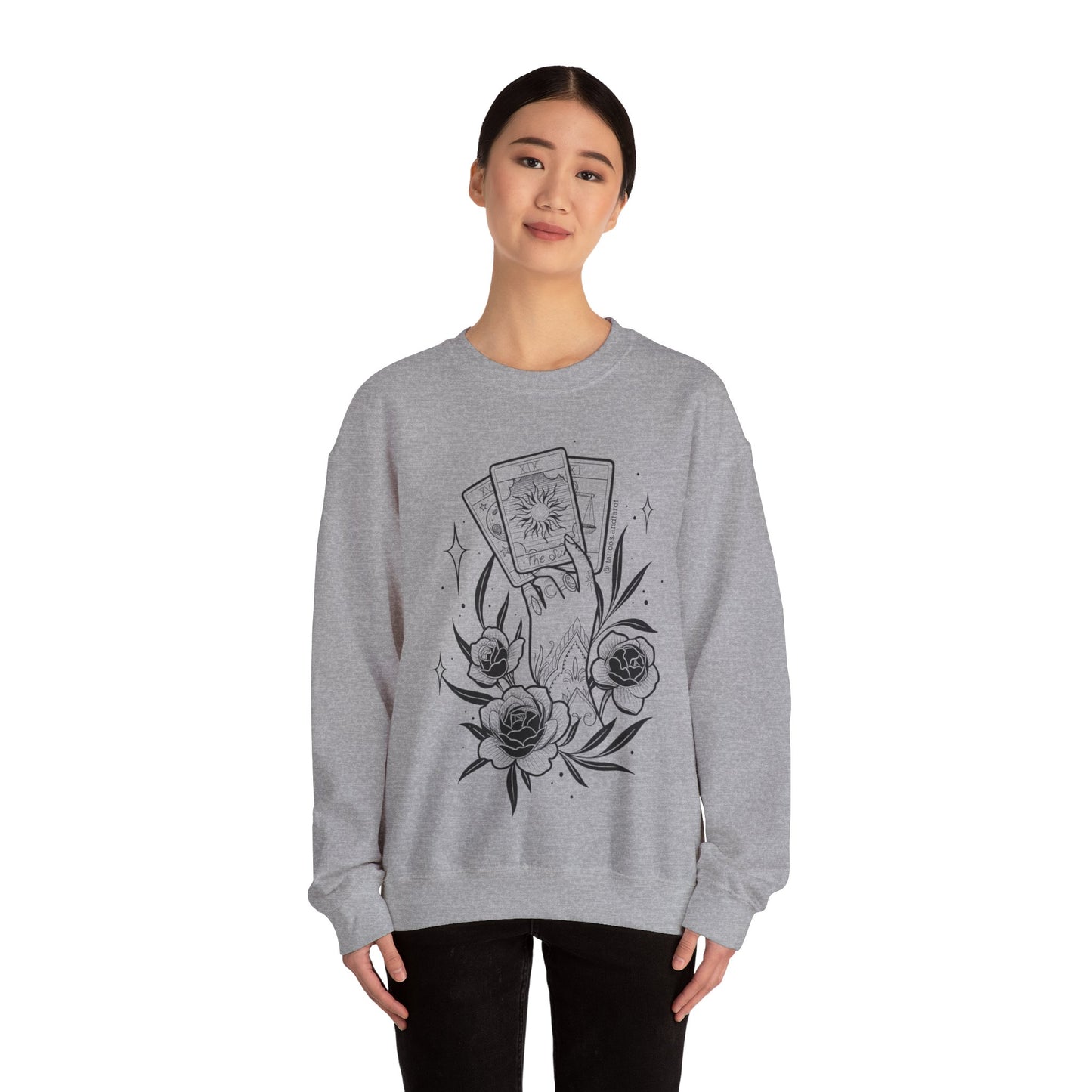 Tarot Crewneck - Black