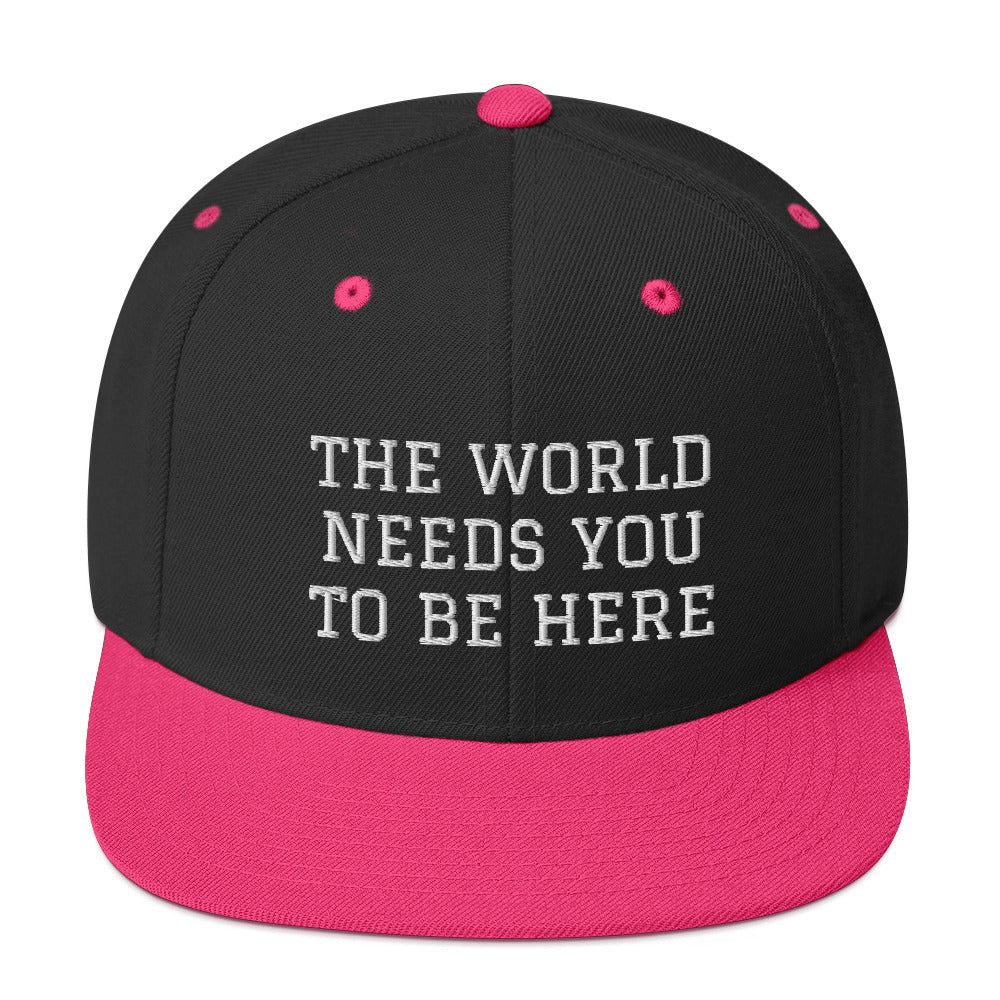 The World Snapback Hat