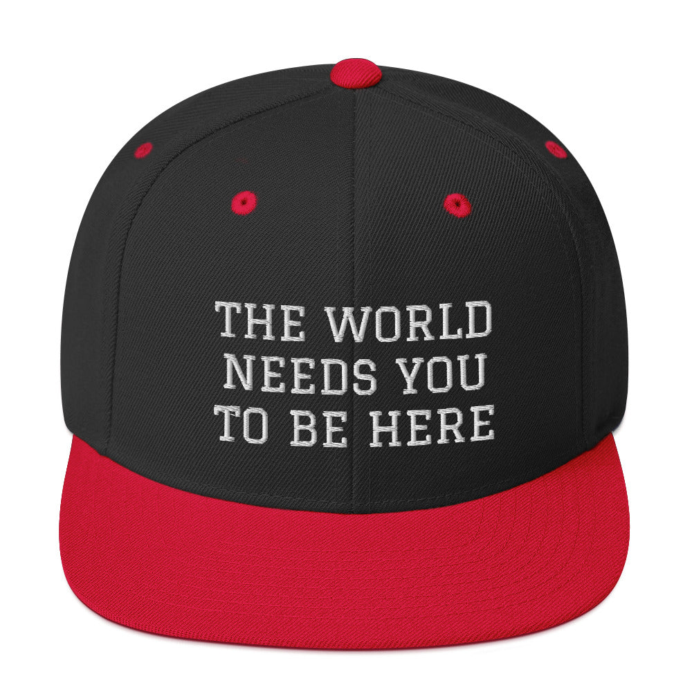 The World Snapback Hat