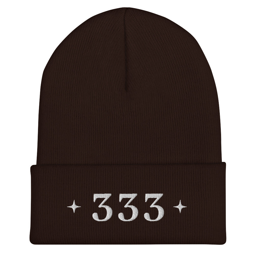 333 Cuffed Beanie