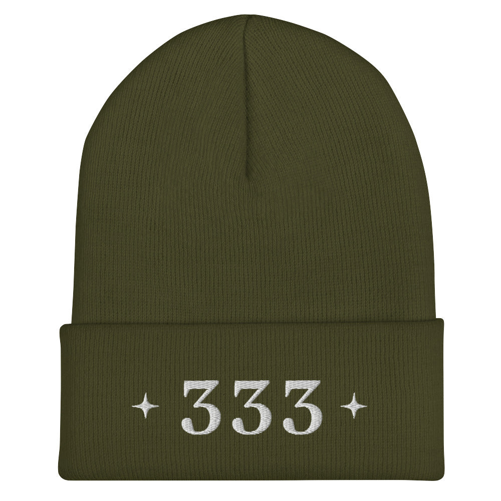 333 Cuffed Beanie