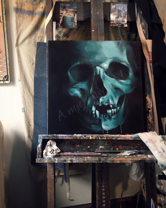 Blue Skull