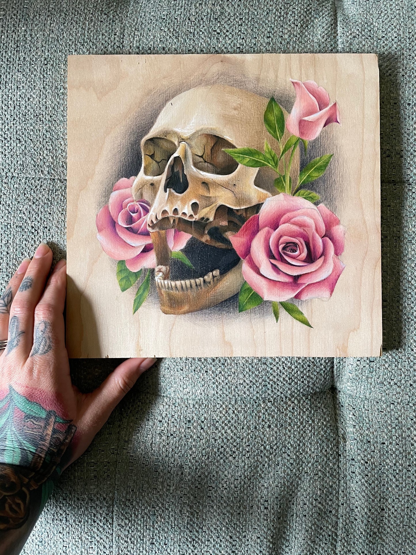 Skull and Roses