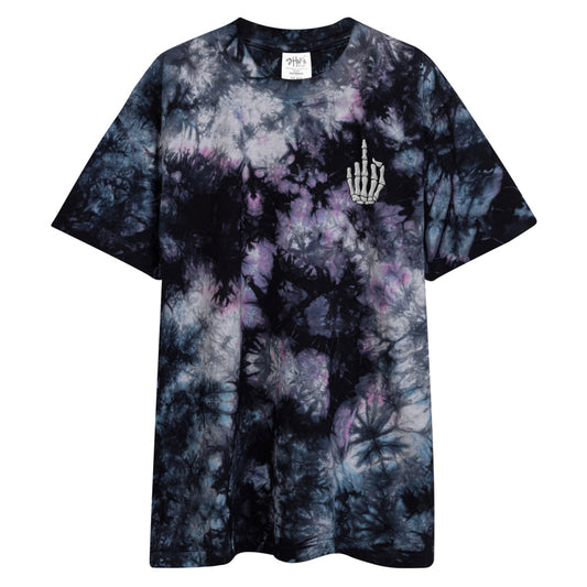 Skeleton tie-dye t-shirt